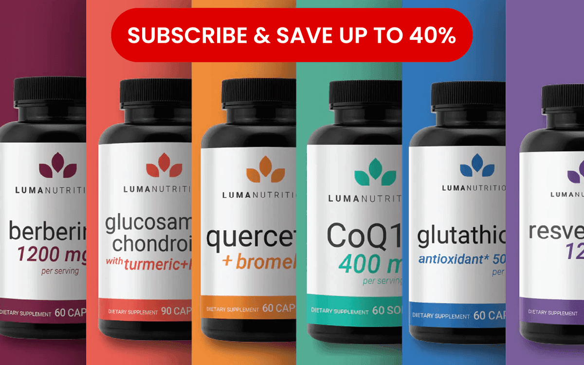 Luma Nutrition Shopify store